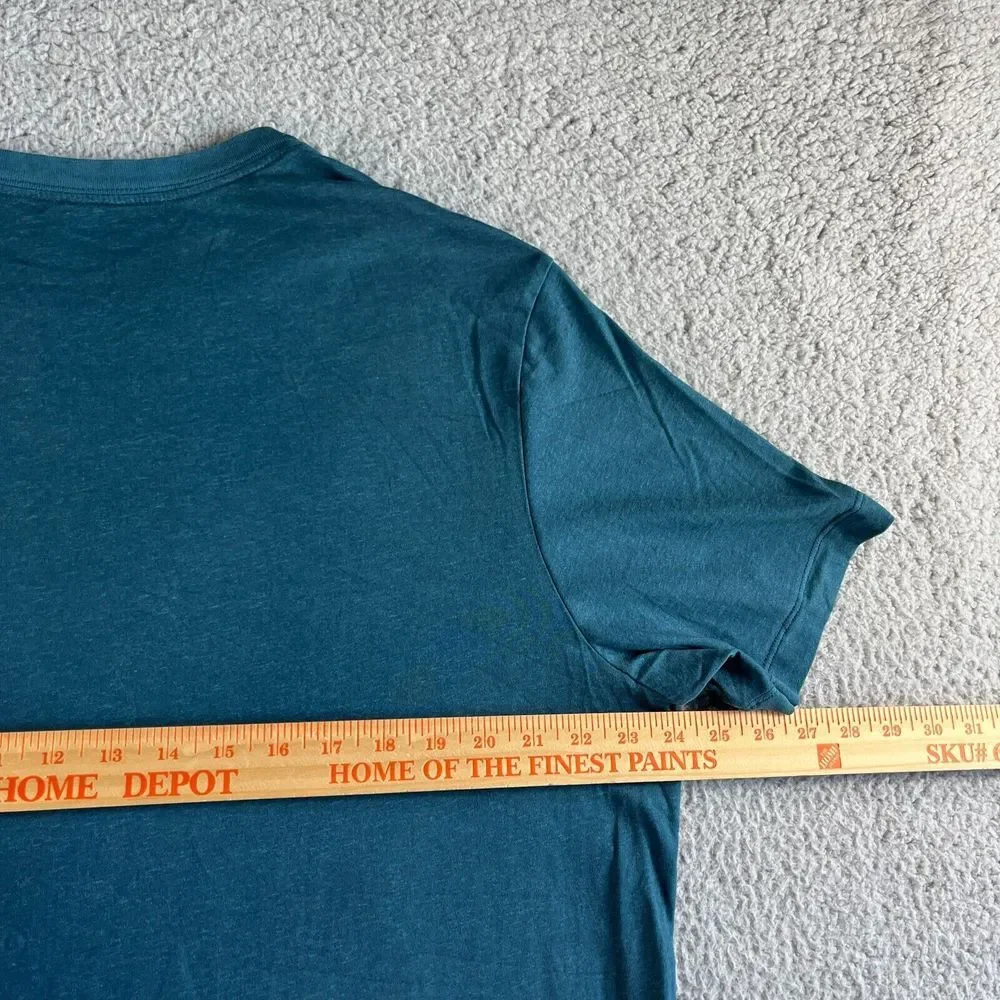 NEW Nike T Shirt Mens Extra Large Blue Graphic Dri-Fit The Nike‎ Tee JUST DO IT